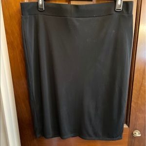Liz Claiborne Black Pencil Skirt. Size XL